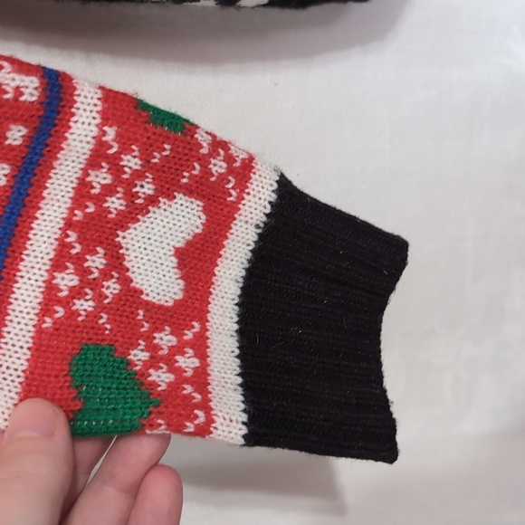 No Boundaries Nope Not Today Cat Christmas Sweater Size Medium - Picture 4 of 5